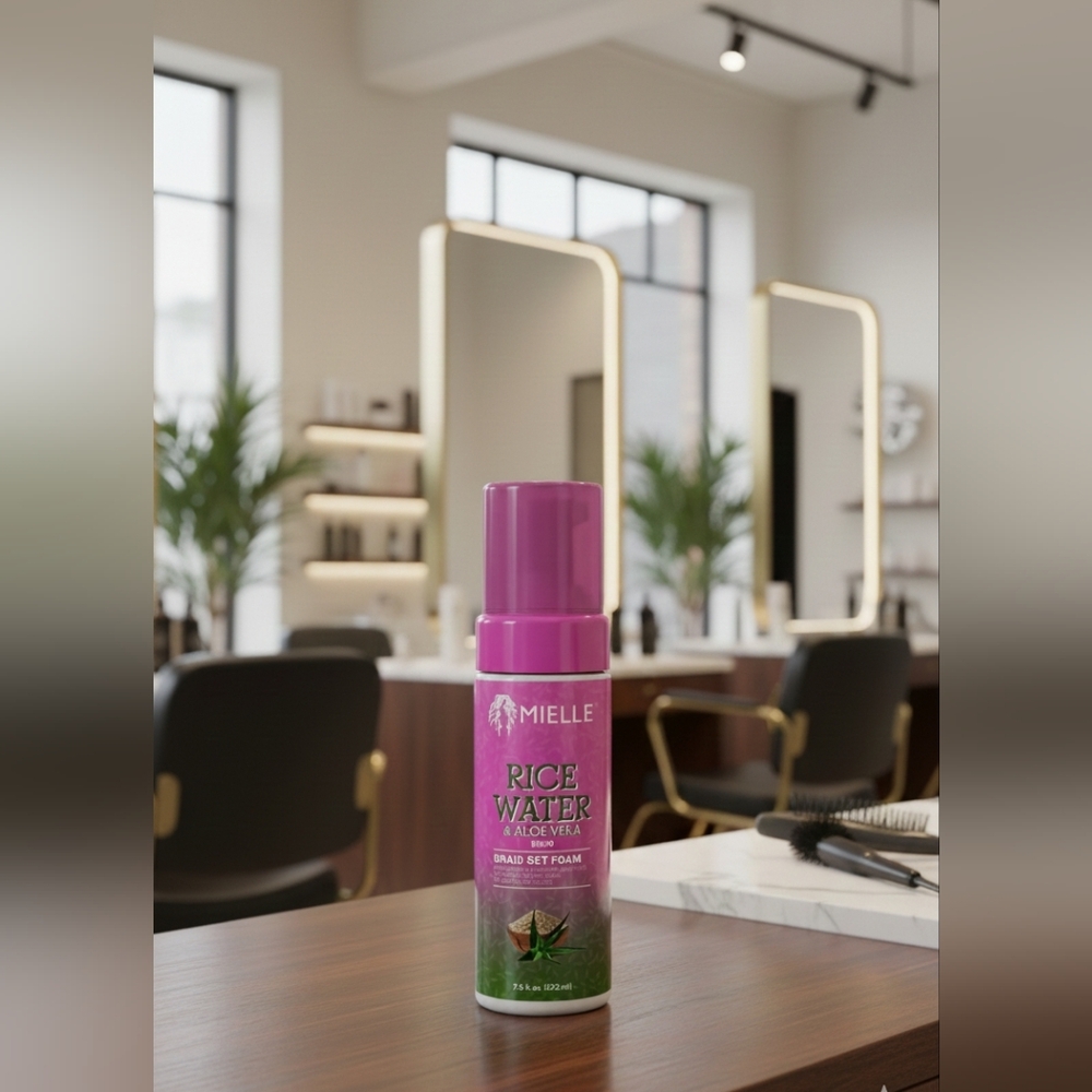 Mielle Rice Water Braid Set Foam